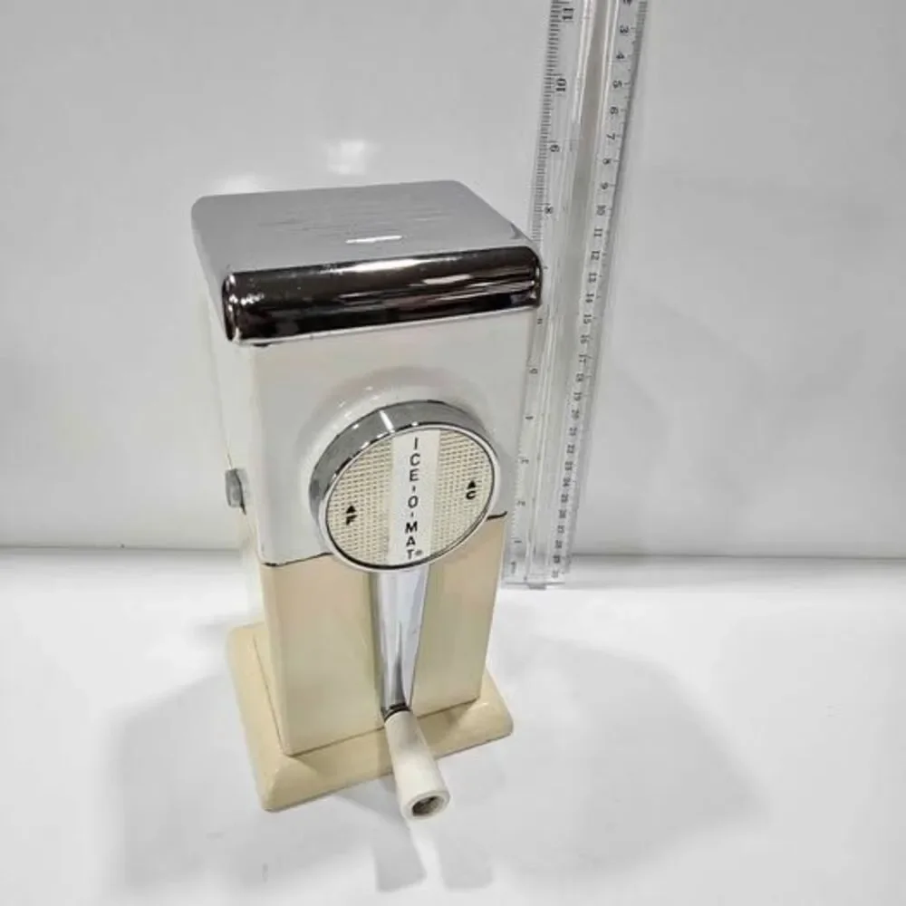 Vintage ICE-O-MAT ice crusher